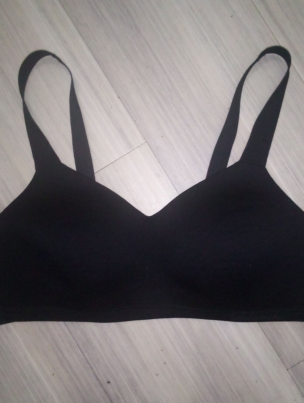 EUC: LULULEMON: HOLD TRUE BRA; BLACK, SIZE: 36C.